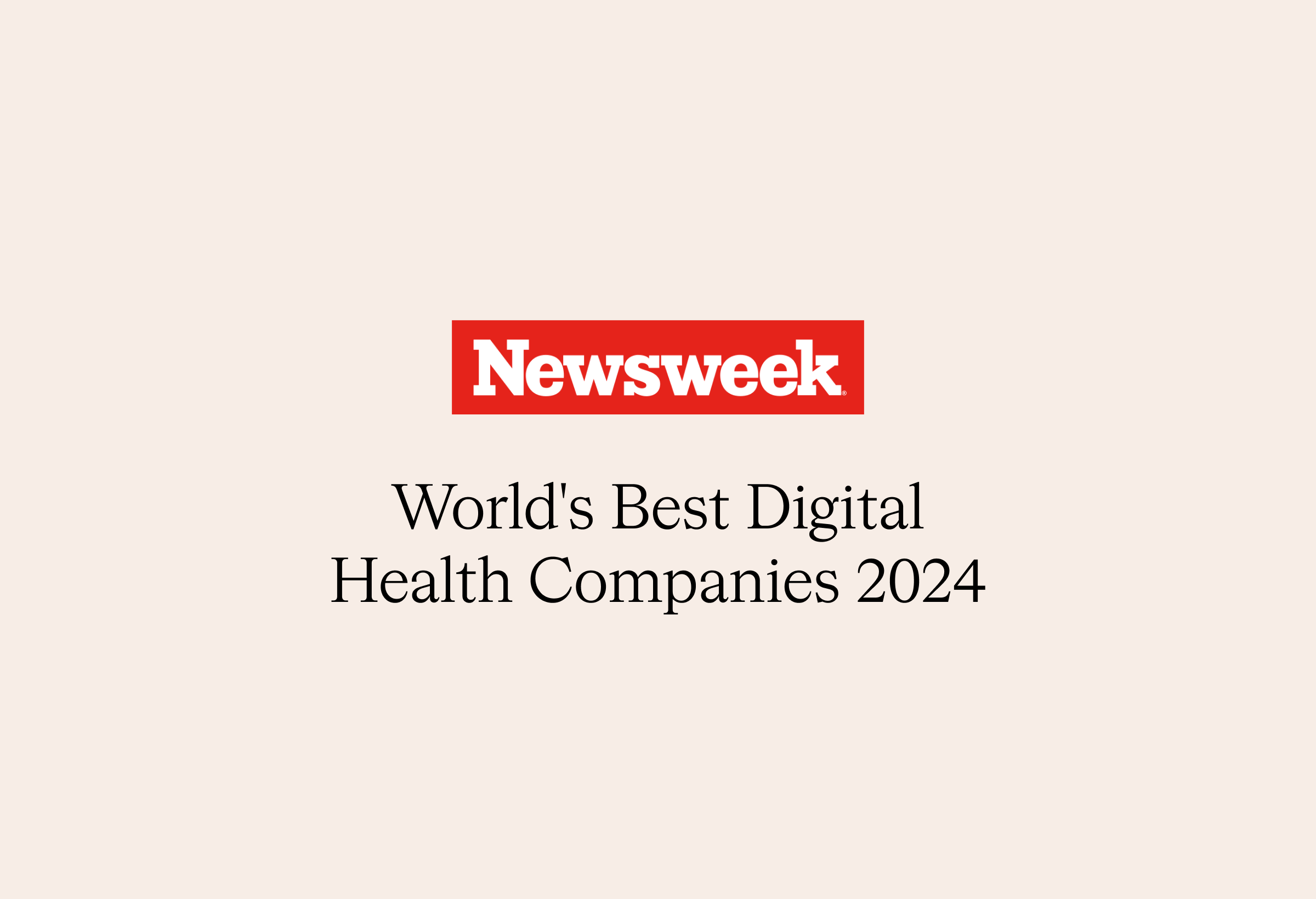 Newsweek named LOGEX one of the World’s best Digital Health Companies of 2024